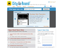 Tablet Screenshot of citygoround.org